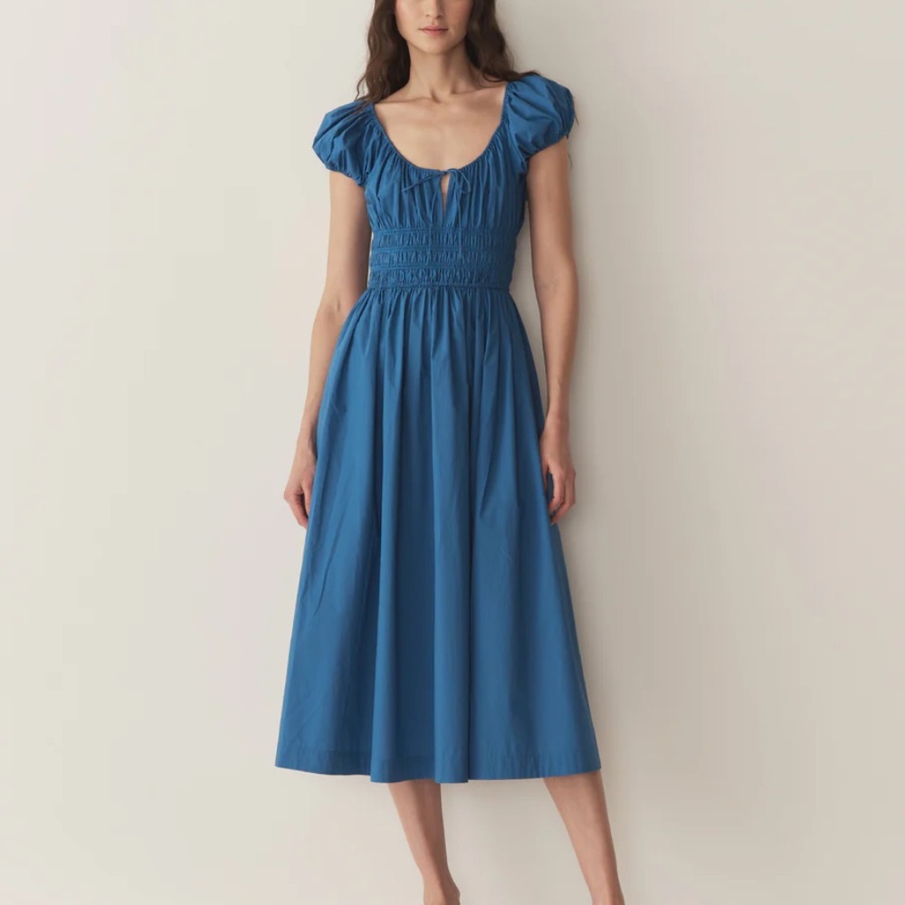 Doen Quinn dress royal cobalt
